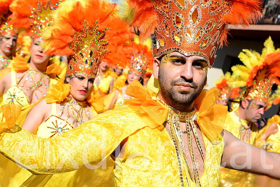 Carnaval de Santa Margarida i els Monjos 2016. Rua del Carnaval de Santa Margarida i els Monjos 2016