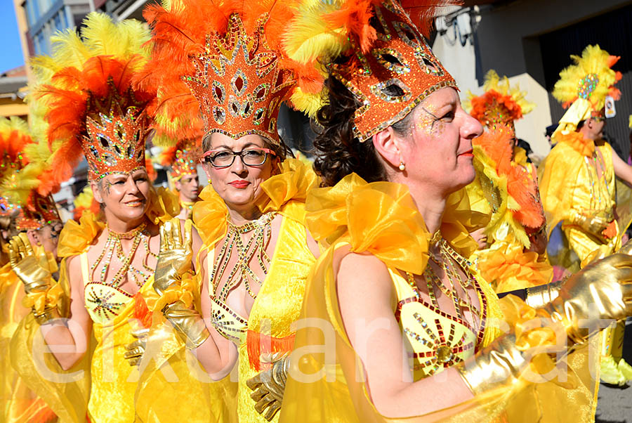 Carnaval de Santa Margarida i els Monjos 2016. Rua del Carnaval de Santa Margarida i els Monjos 2016