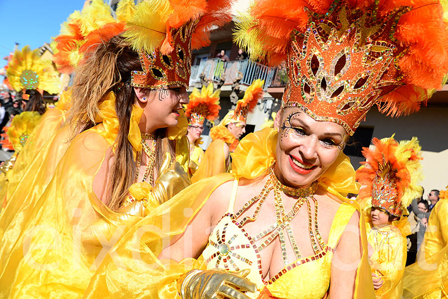 Carnaval de Santa Margarida i els Monjos 2016. Rua del Carnaval de Santa Margarida i els Monjos 2016