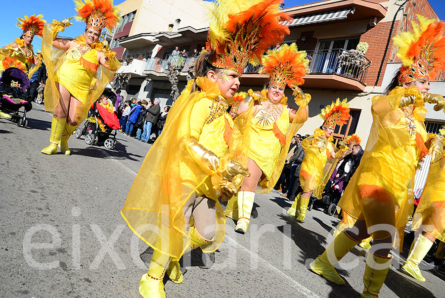 Carnaval de Santa Margarida i els Monjos 2016. Rua del Carnaval de Santa Margarida i els Monjos 2016