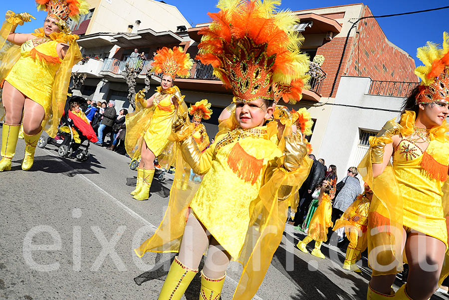 Carnaval de Santa Margarida i els Monjos 2016. Rua del Carnaval de Santa Margarida i els Monjos 2016