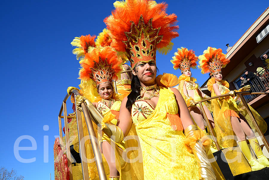 Carnaval de Santa Margarida i els Monjos 2016. Rua del Carnaval de Santa Margarida i els Monjos 2016