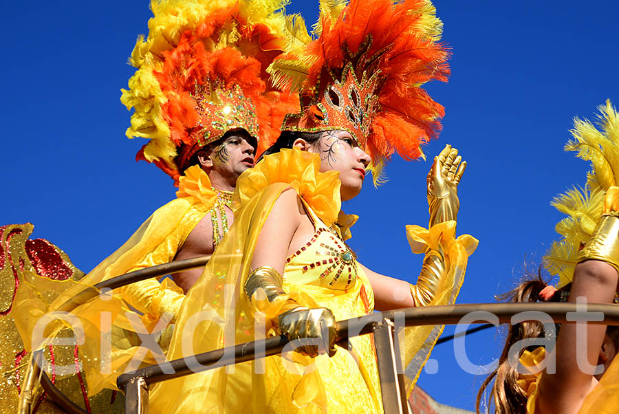 Carnaval de Santa Margarida i els Monjos 2016. Rua del Carnaval de Santa Margarida i els Monjos 2016