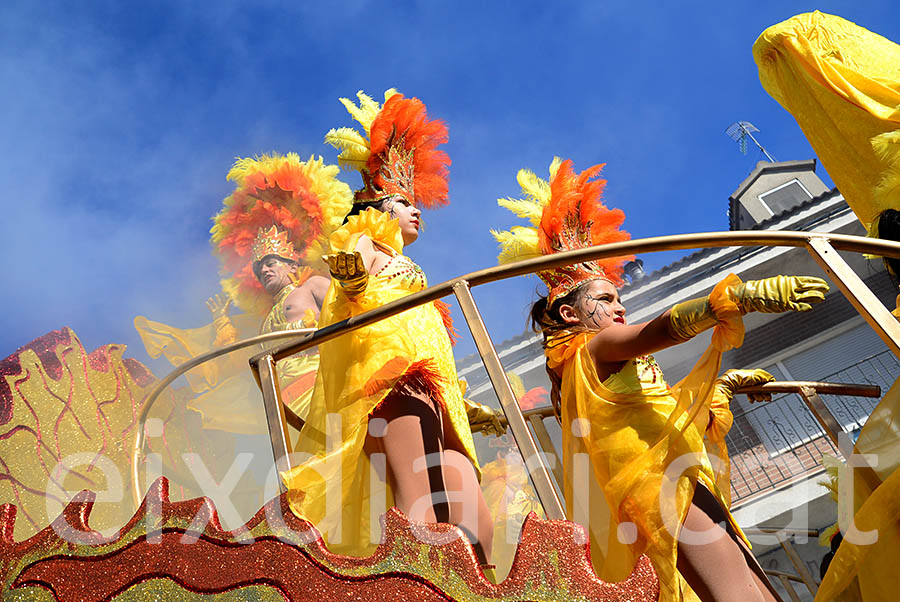 Carnaval de Santa Margarida i els Monjos 2016. Rua del Carnaval de Santa Margarida i els Monjos 2016