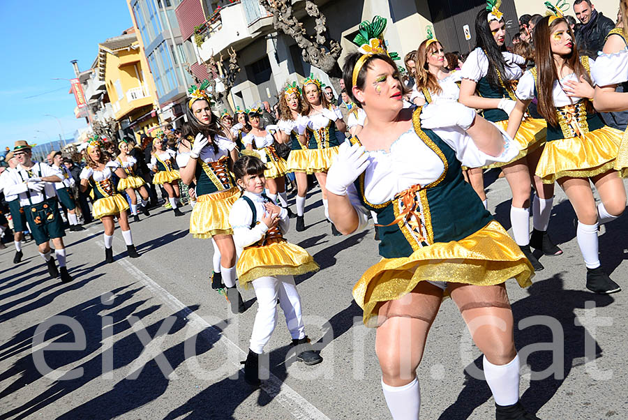 Carnaval de Santa Margarida i els Monjos 2016. Rua del Carnaval de Santa Margarida i els Monjos 2016