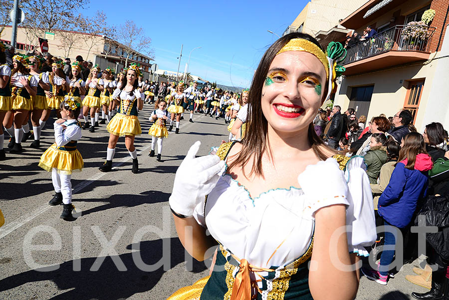 Carnaval de Santa Margarida i els Monjos 2016. Rua del Carnaval de Santa Margarida i els Monjos 2016