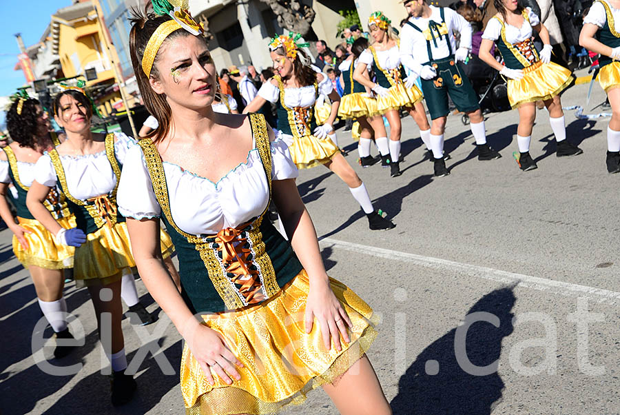 Carnaval de Santa Margarida i els Monjos 2016. Rua del Carnaval de Santa Margarida i els Monjos 2016