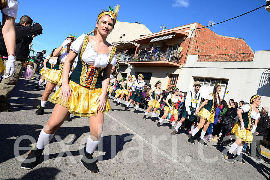 Carnaval de Santa Margarida i els Monjos 2016. Rua del Carnaval de Santa Margarida i els Monjos 2016