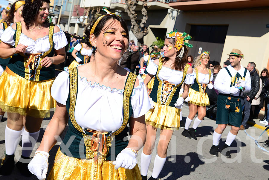 Carnaval de Santa Margarida i els Monjos 2016. Rua del Carnaval de Santa Margarida i els Monjos 2016