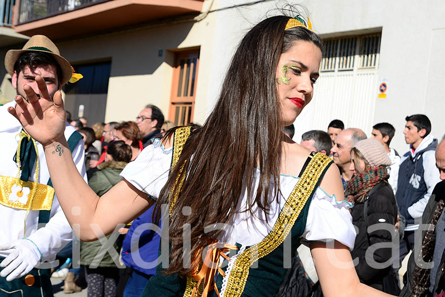 Carnaval de Santa Margarida i els Monjos 2016. Rua del Carnaval de Santa Margarida i els Monjos 2016