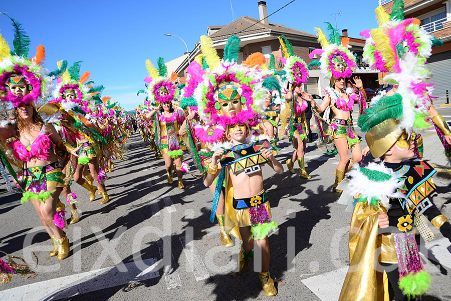 Carnaval de Santa Margarida i els Monjos 2016. Rua del Carnaval de Santa Margarida i els Monjos 2016