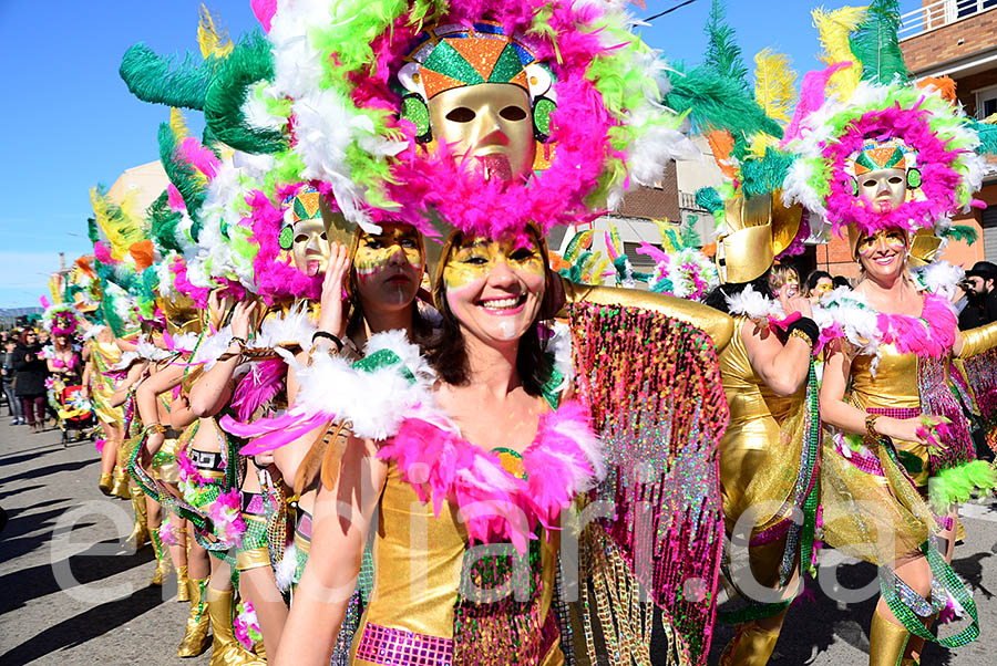 Carnaval de Santa Margarida i els Monjos 2016. Rua del Carnaval de Santa Margarida i els Monjos 2016