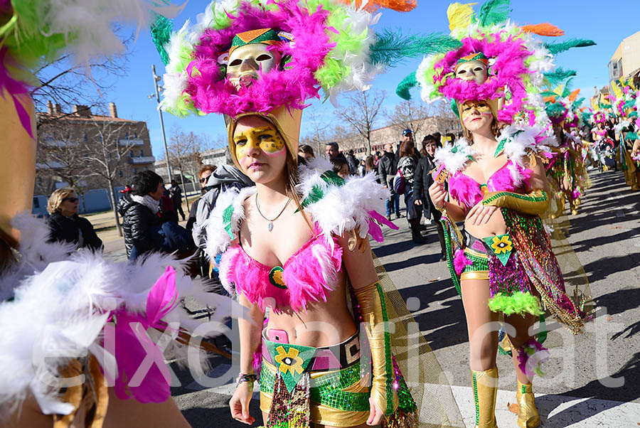 Carnaval de Santa Margarida i els Monjos 2016. Rua del Carnaval de Santa Margarida i els Monjos 2016