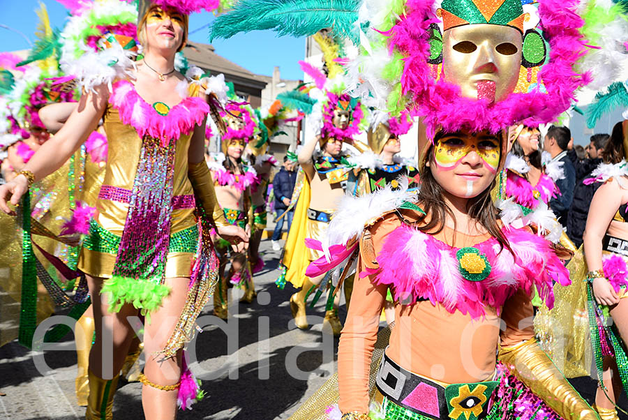 Carnaval de Santa Margarida i els Monjos 2016. Rua del Carnaval de Santa Margarida i els Monjos 2016