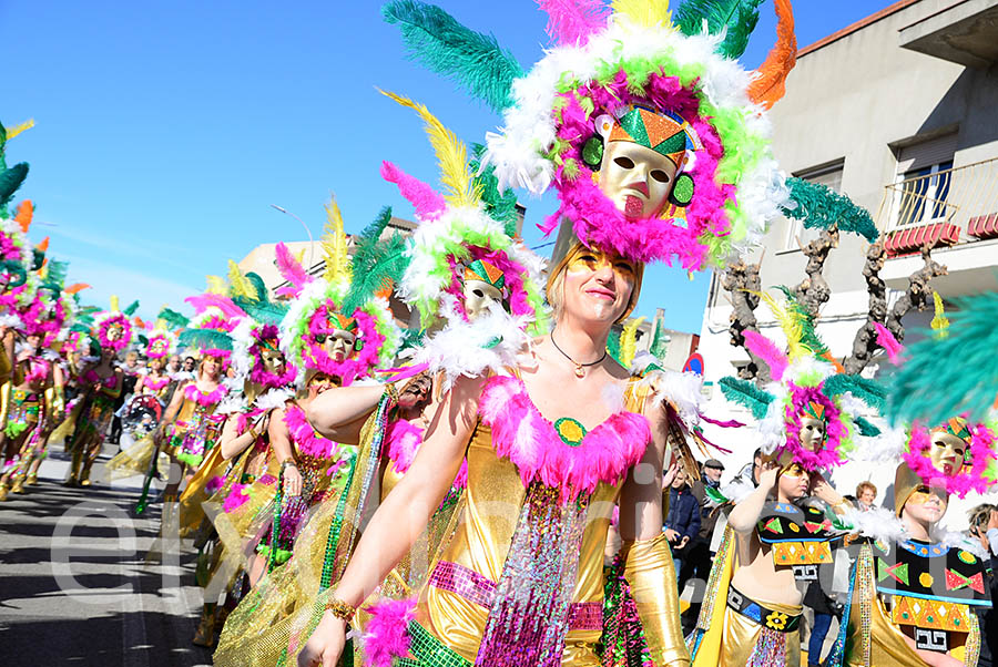 Carnaval de Santa Margarida i els Monjos 2016. Rua del Carnaval de Santa Margarida i els Monjos 2016