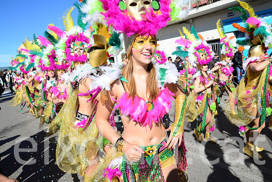 Carnaval de Santa Margarida i els Monjos 2016. Rua del Carnaval de Santa Margarida i els Monjos 2016