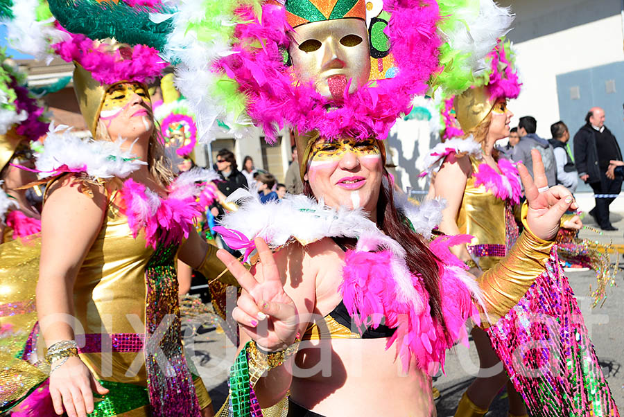 Carnaval de Santa Margarida i els Monjos 2016. Rua del Carnaval de Santa Margarida i els Monjos 2016