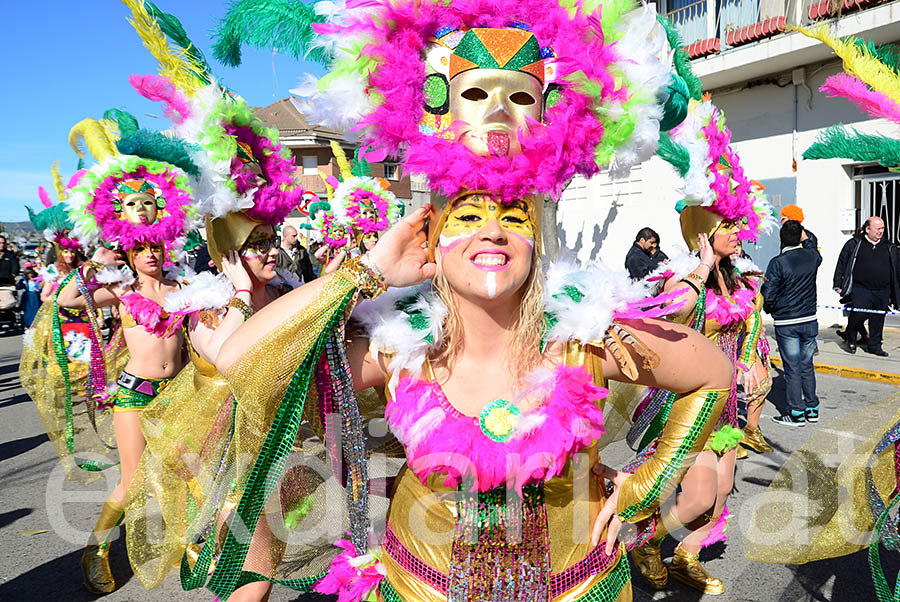 Carnaval de Santa Margarida i els Monjos 2016. Rua del Carnaval de Santa Margarida i els Monjos 2016