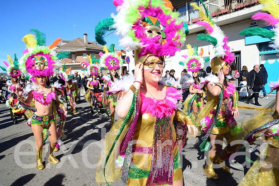 Carnaval de Santa Margarida i els Monjos 2016. Rua del Carnaval de Santa Margarida i els Monjos 2016