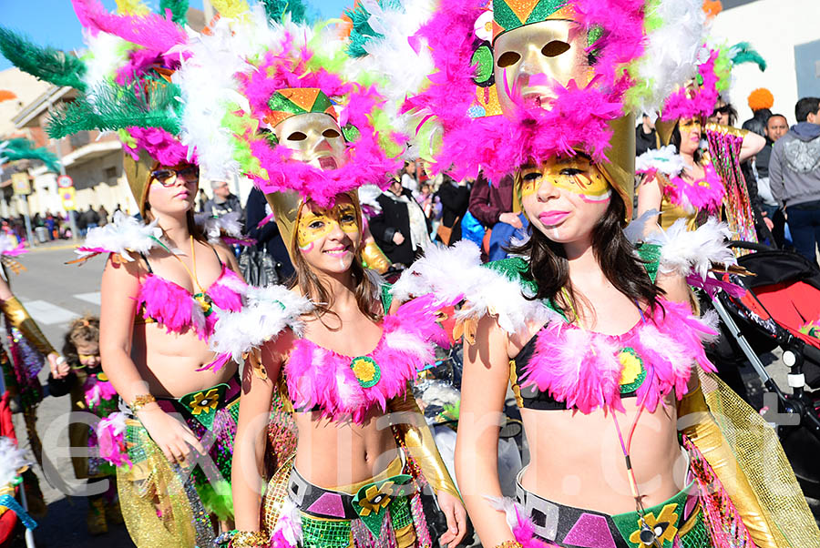 Carnaval de Santa Margarida i els Monjos 2016. Rua del Carnaval de Santa Margarida i els Monjos 2016