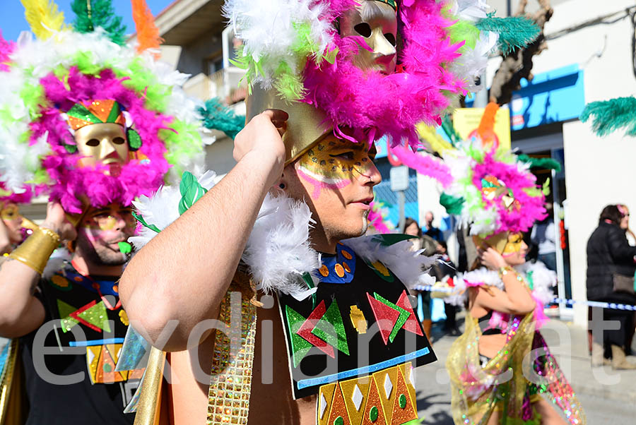 Carnaval de Santa Margarida i els Monjos 2016. Rua del Carnaval de Santa Margarida i els Monjos 2016