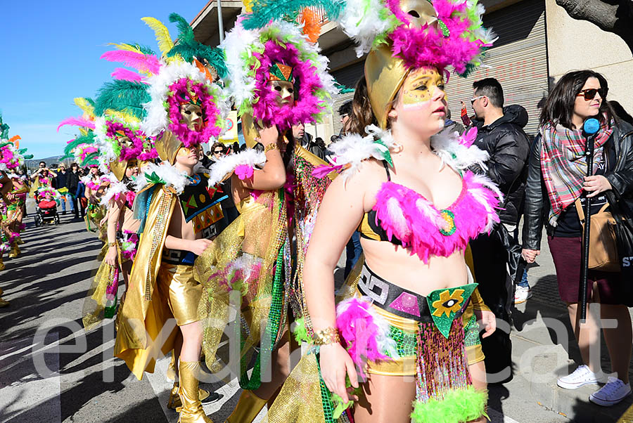 Carnaval de Santa Margarida i els Monjos 2016. Rua del Carnaval de Santa Margarida i els Monjos 2016