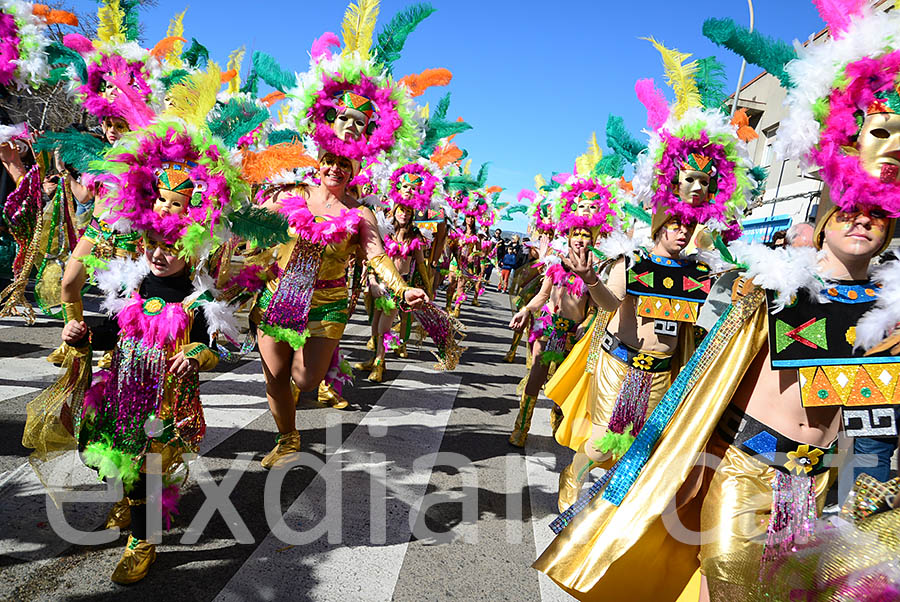 Carnaval de Santa Margarida i els Monjos 2016. Rua del Carnaval de Santa Margarida i els Monjos 2016