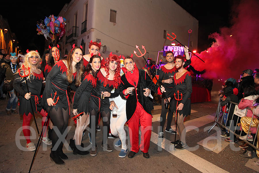 Carnaval de Ribes 2016. Rua del Carnaval de Ribes 2016