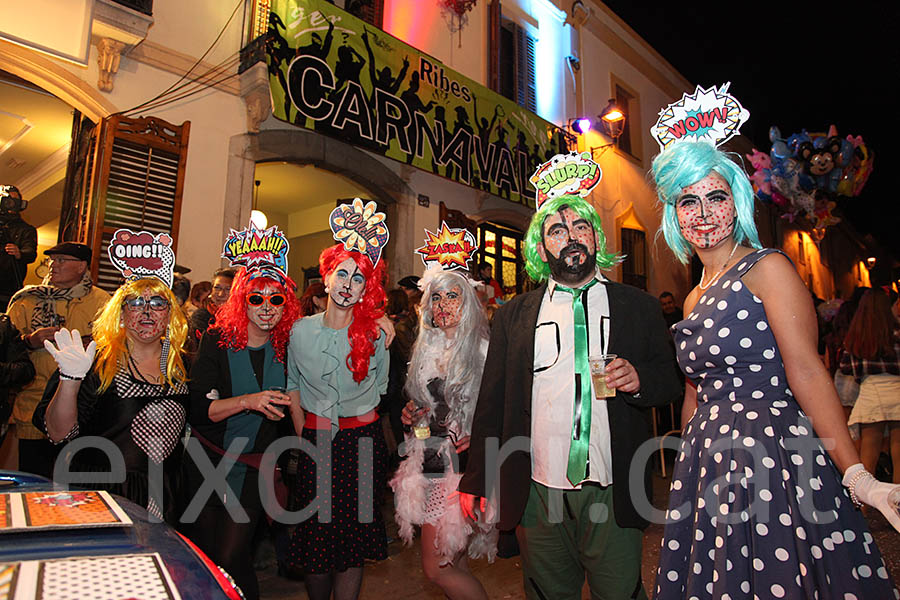 Carnaval de Ribes 2016. Rua del Carnaval de Ribes 2016