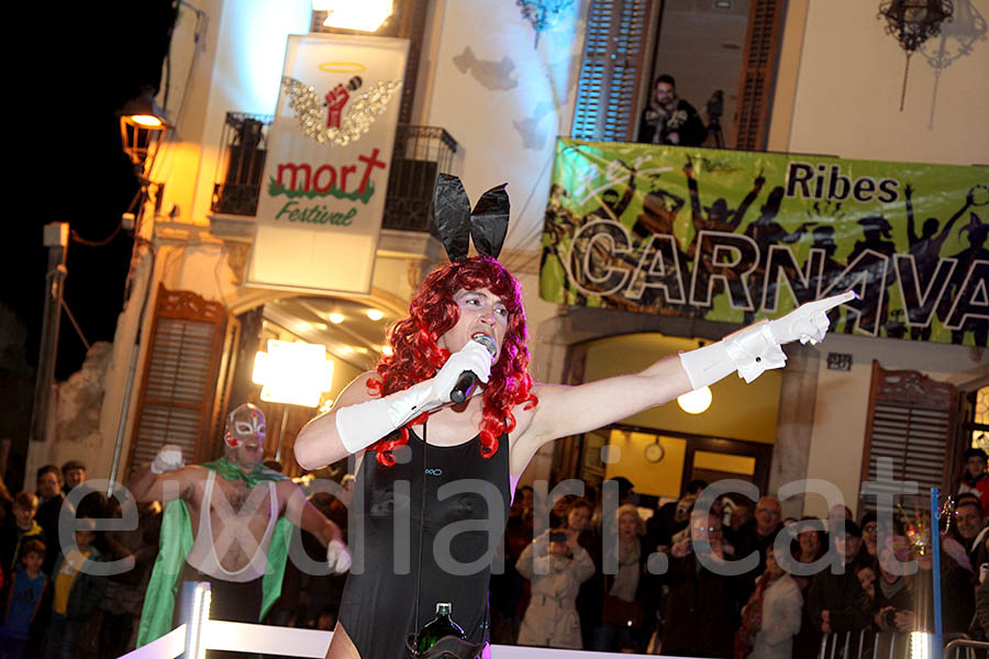 Carnaval de Ribes 2016. Rua del Carnaval de Ribes 2016