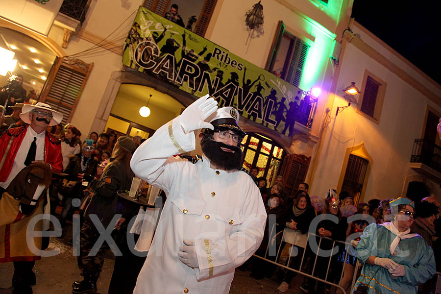 Carnaval de Ribes 2016. Rua del Carnaval de Ribes 2016