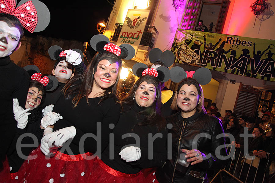 Carnaval de Ribes 2016. Rua del Carnaval de Ribes 2016