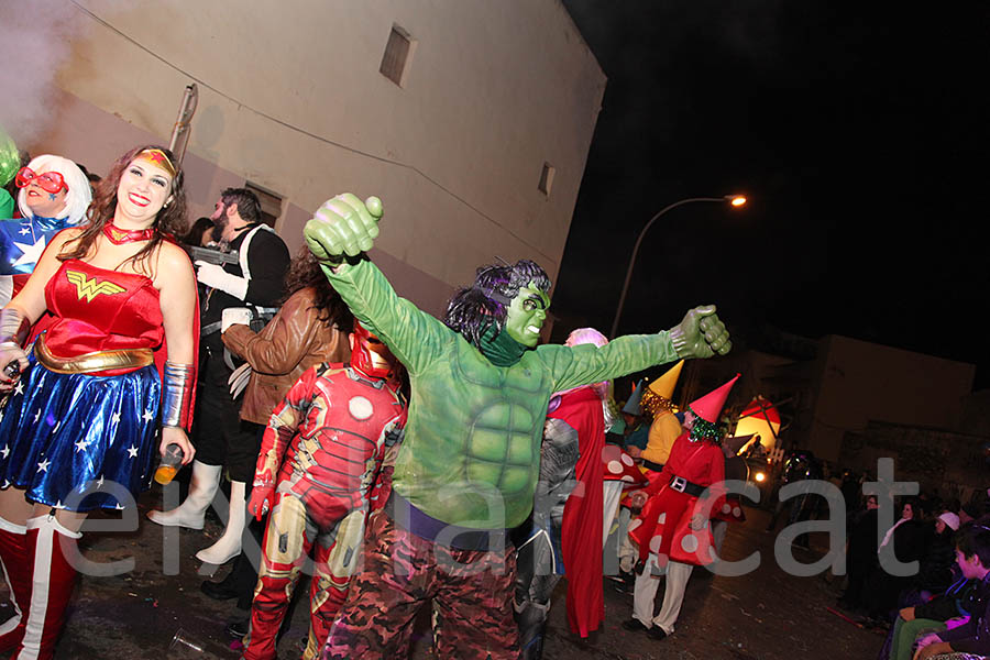 Carnaval de Ribes 2016. Rua del Carnaval de Ribes 2016