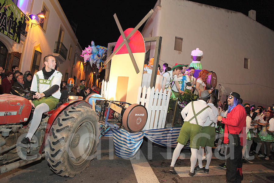 Carnaval de Ribes 2016. Rua del Carnaval de Ribes 2016