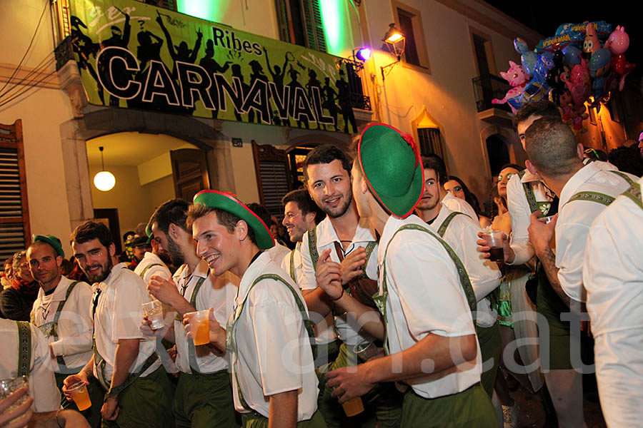 Carnaval de Ribes 2016. Rua del Carnaval de Ribes 2016