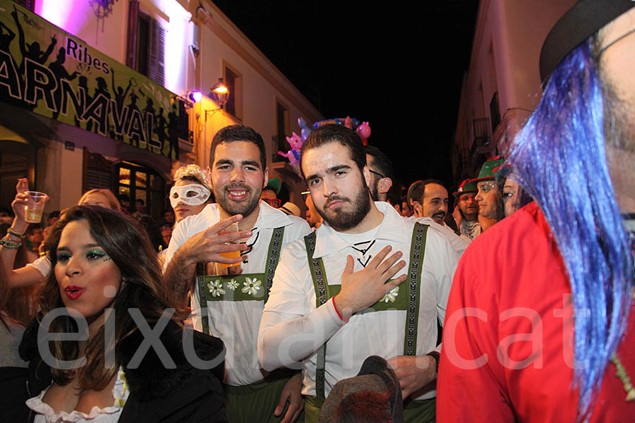 Carnaval de Ribes 2016. Rua del Carnaval de Ribes 2016