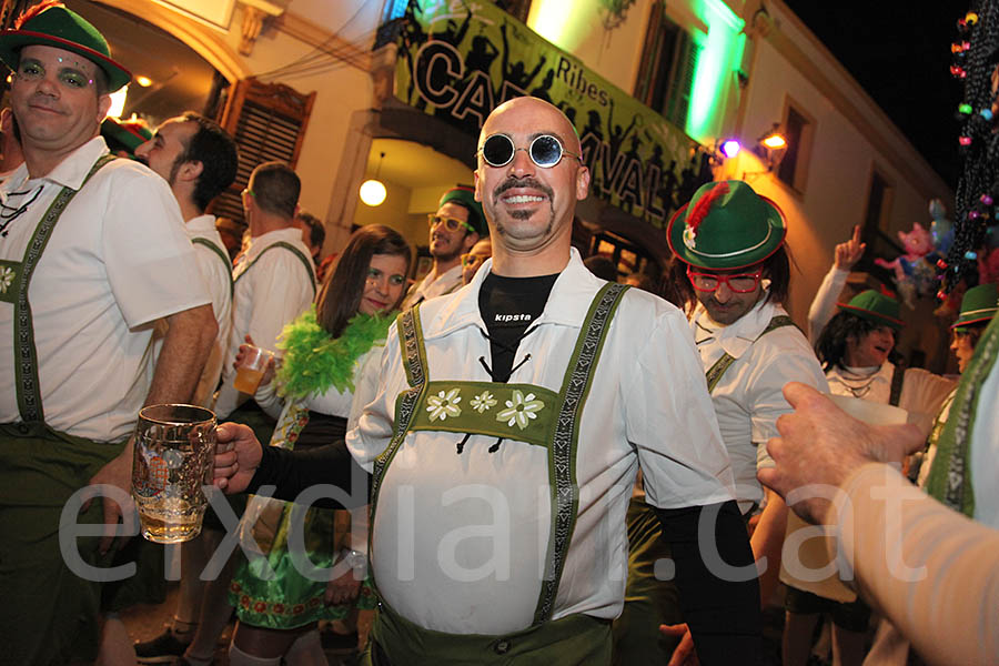 Carnaval de Ribes 2016. Rua del Carnaval de Ribes 2016