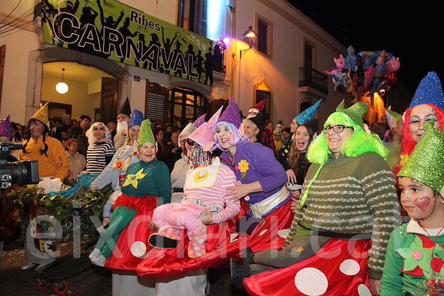 Carnaval de Ribes 2016. Rua del Carnaval de Ribes 2016