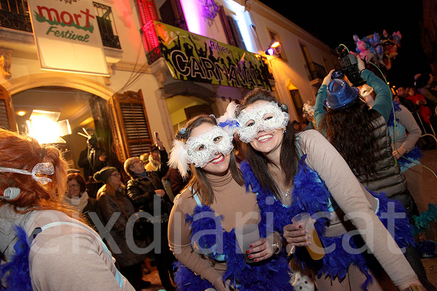 Carnaval de Ribes 2016. Rua del Carnaval de Ribes 2016