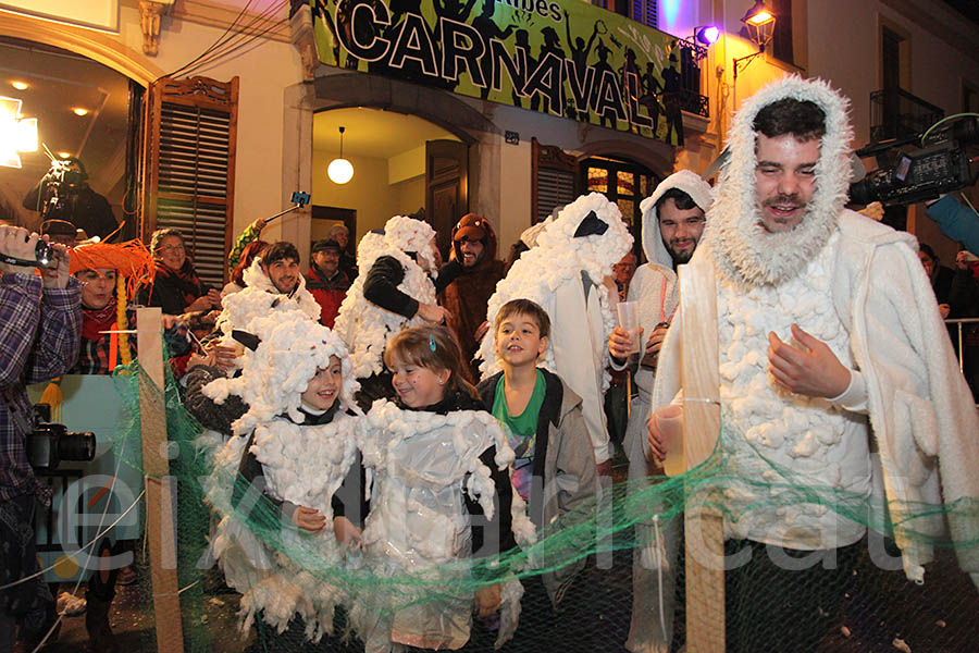 Carnaval de Ribes 2016. Rua del Carnaval de Ribes 2016