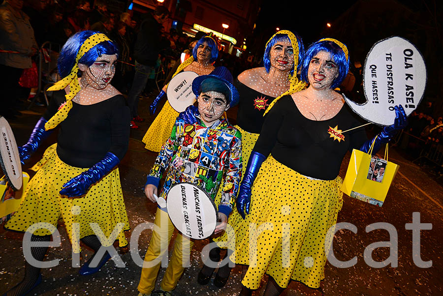 Carnaval de Les Roquetes del Garraf 2016. Rua del Carnaval de Les Roquetes del Garraf 2016