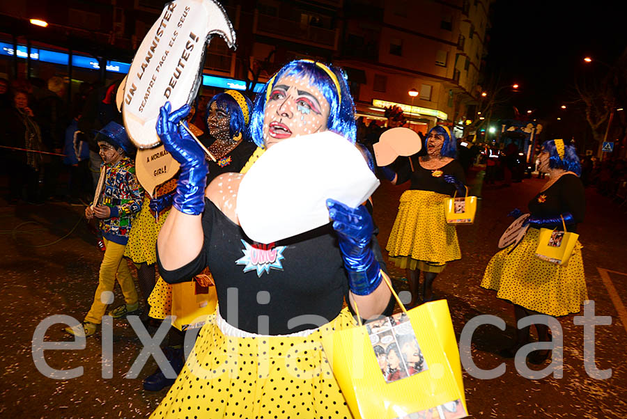 Carnaval de Les Roquetes del Garraf 2016. Rua del Carnaval de Les Roquetes del Garraf 2016