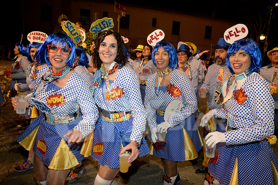 Rua del Carnaval de Cunit 2017 (I). Rua del Carnaval de Cunit 2017 (I)