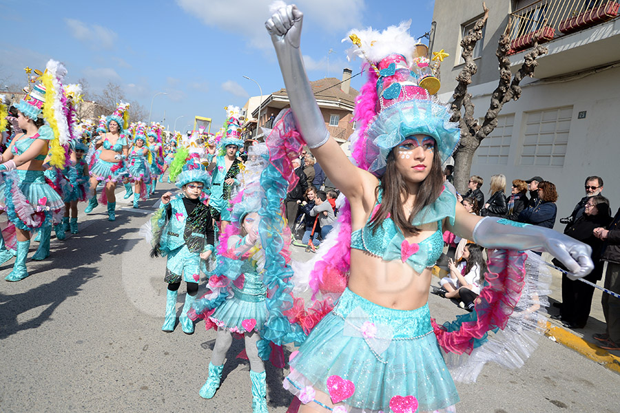 Rua del Carnaval de Santa Margarida i els Monjos 2017. Rua del Carnaval de Santa Margarida i els Monjos 2017