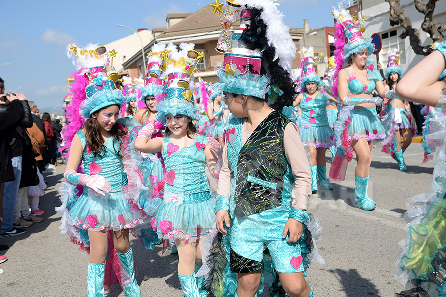 Rua del Carnaval de Santa Margarida i els Monjos 2017. Rua del Carnaval de Santa Margarida i els Monjos 2017