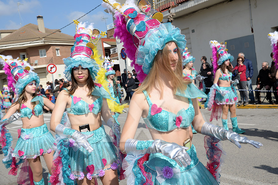 Rua del Carnaval de Santa Margarida i els Monjos 2017. Rua del Carnaval de Santa Margarida i els Monjos 2017