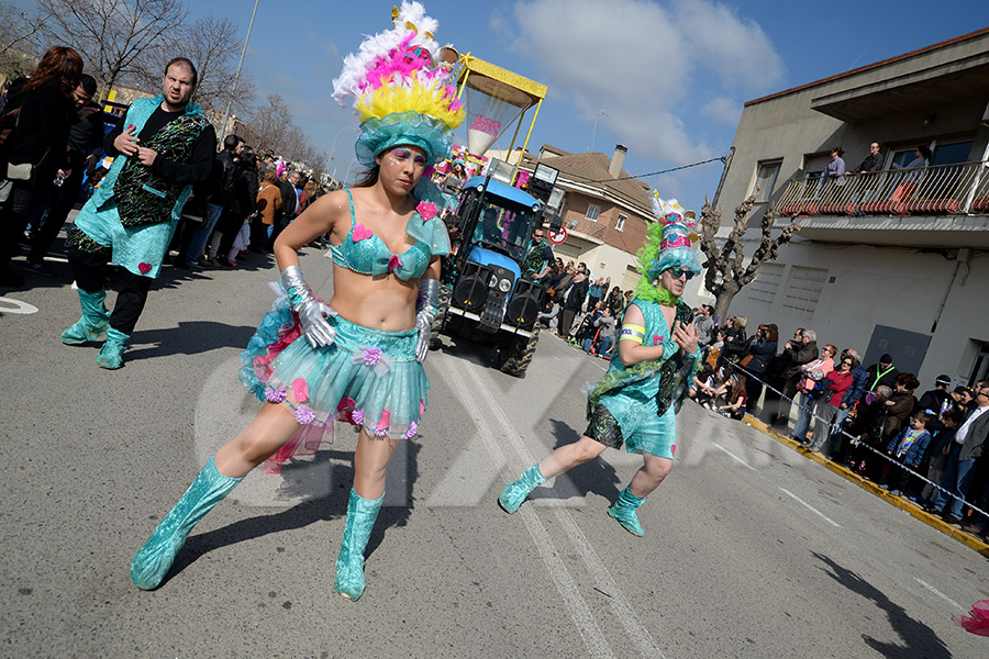 Rua del Carnaval de Santa Margarida i els Monjos 2017. Rua del Carnaval de Santa Margarida i els Monjos 2017