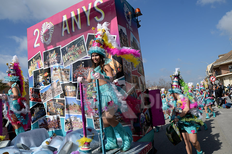 Rua del Carnaval de Santa Margarida i els Monjos 2017. Rua del Carnaval de Santa Margarida i els Monjos 2017