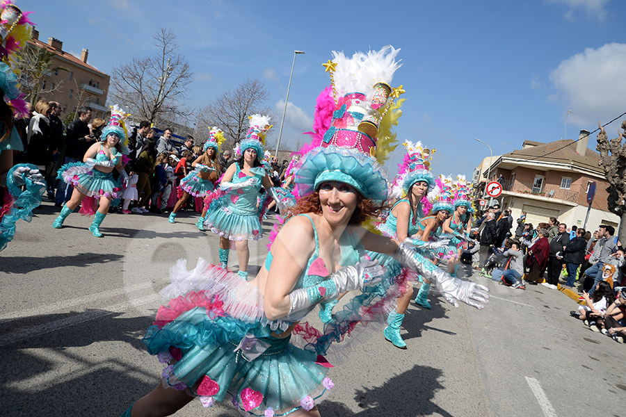 Rua del Carnaval de Santa Margarida i els Monjos 2017. Rua del Carnaval de Santa Margarida i els Monjos 2017