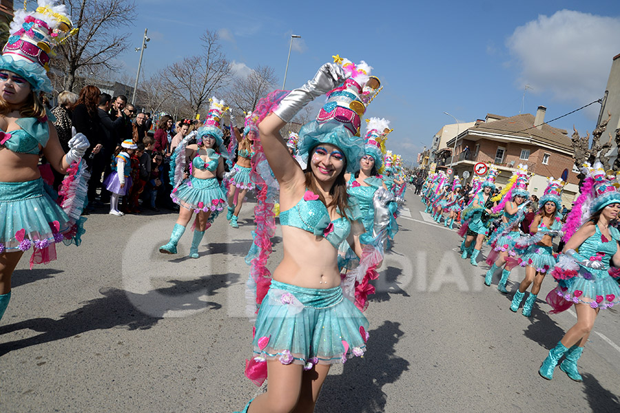 Rua del Carnaval de Santa Margarida i els Monjos 2017